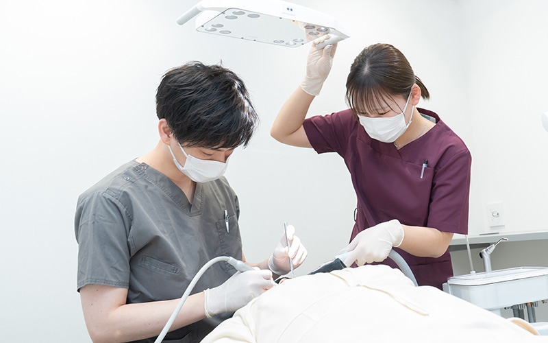 痛みに配慮した治療