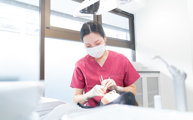 リラックスして受けられる歯科治療体制