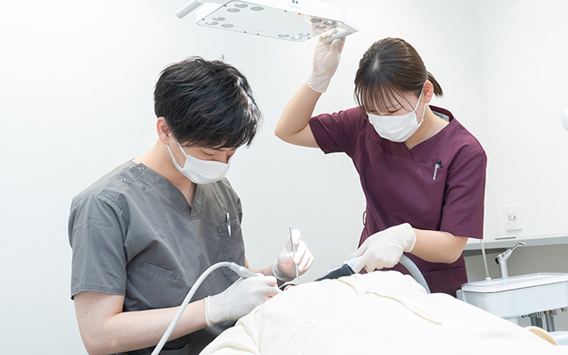 痛みを最小限にするための麻酔